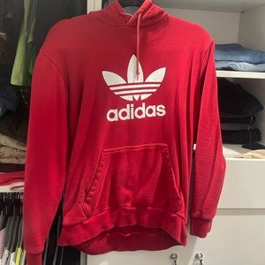 Red Adidas Hoodie